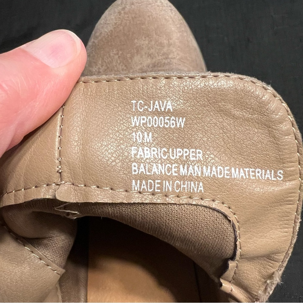 True Craft Size 10 Java (Brown) Natural Vintage S… - image 7